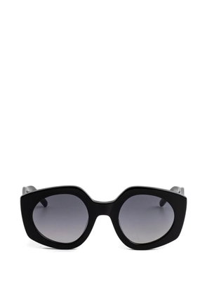 Kaleos Almeida geometric-frame sunglasses - Black