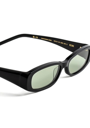 Kaleos Minx rectangle-frame sunglasses - Black