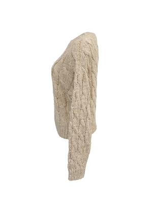 Brunello Cucinelli Vintage cable-knit jumper - Neutrals
