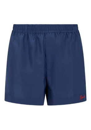 DSQUARED2 logo-print shorts - Blue