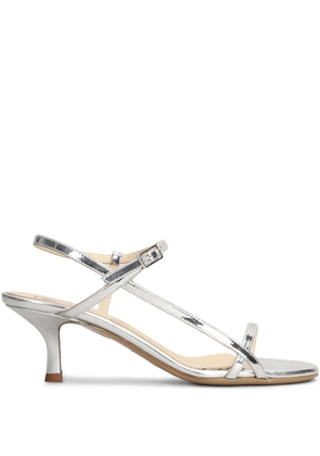 Fabio Rusconi 60mm leather sandals - Grey