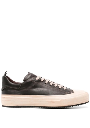Officine Creative Mes DD 001 leather sneakers - Brown