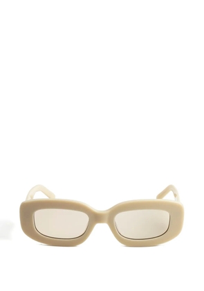 Kaleos Eluard rectangular sunglasses - Neutrals