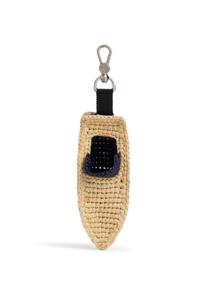 Patou boat-shape keyring - Neutrals