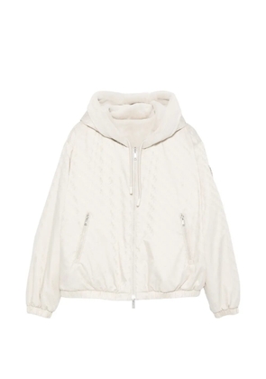 Moose Knuckles Eaton reversible hooded pattern jacket - Neutrals