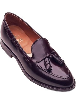 Alden tassel-detail leather loafers - Red