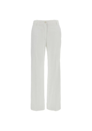 Alberto Biani buttoned trousers - White