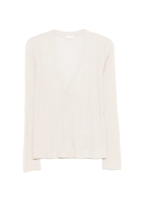 LIU JO V-neck cardigan - Neutrals