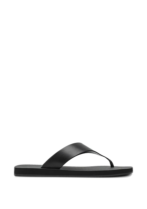 The Row Dune Classic Ginza slides - Black