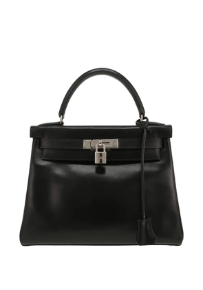 Hermès Pre-Owned 1998 Kelly leather handbag - Black