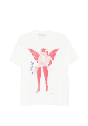 OUR LEGACY Box graphic-print T-shirt - White