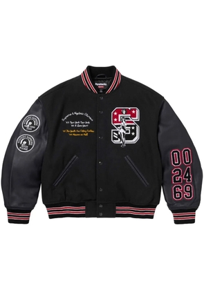 Supreme Hysteric Glamour 'Black' varsity jacket