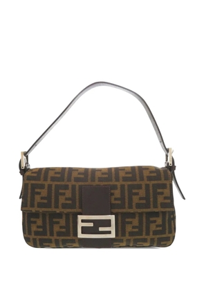 Fendi Pre-Owned 2000-2010 Zucca Canvas Baguette shoulder bag - Brown
