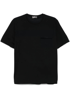 Herno logo-debossed T-shirt - Black