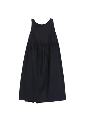 SUSANNE BOMMER gathered-waist midi dress - Blue