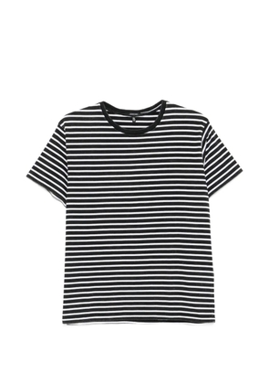 R13 striped T-shirt - Black