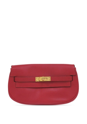 Hermès Pre-Owned 1991 Courchevel Kelly Banana belt bag - Red