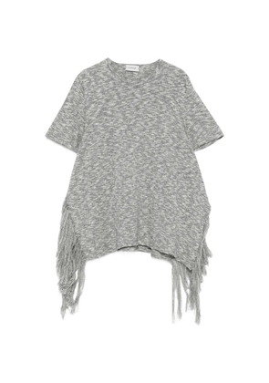 MRZ fringed T-shirt - Grey