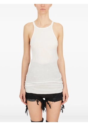 Rick Owens racer tank top - White