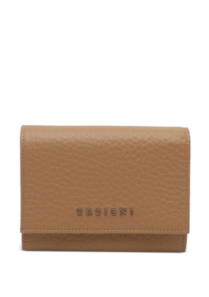 Orciani leather wallet - Brown