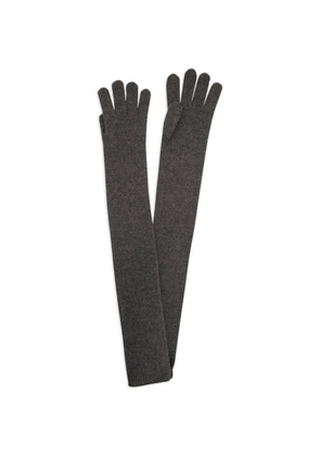 Max Mara Timor long gloves - Grey
