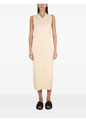 ASPESI V-neck midi dress - Neutrals