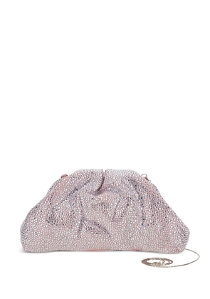 TWENTY FOURHAITCH Cambridge embellished clutch bag - Silver