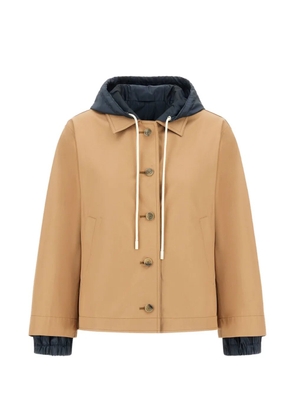 Herno reversible hooded jacket - Neutrals