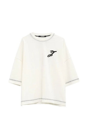 Jacquemus contrast-stitching T-shirt - Neutrals