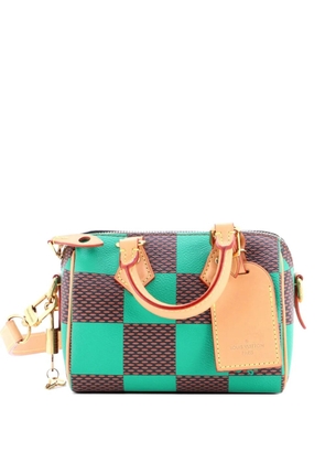 Louis Vuitton Pre-Owned Speedy Bandouliere Bag Damier Pop 18 travel bag - Green