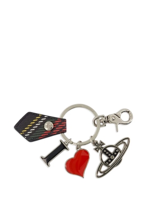 Vivienne Westwood I Love Orb keyring - Silver