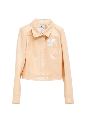 Courrèges Reedition Vinyl jacket - Orange