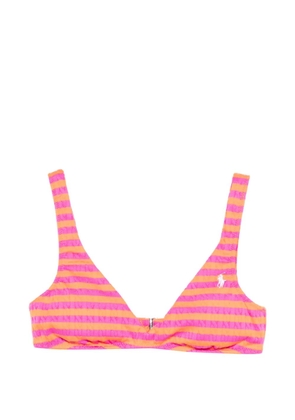 Polo Ralph Lauren striped bikini top - Pink