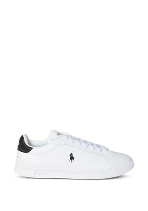 Polo Ralph Lauren logo-embroidered sneakers - White