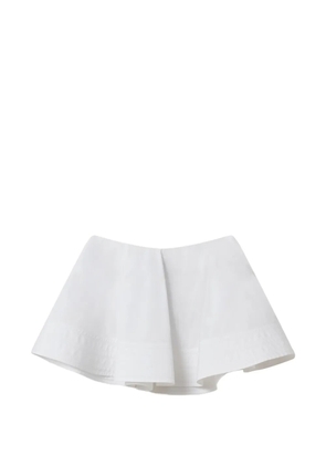 Stella McCartney A-line mini skirt - White