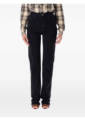 Saint Laurent 90's high-rise slim jeans - Black