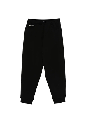 Moschino logo-tag track pants - Black