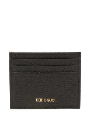 Dell'oglio grained-leather cardholder - Brown