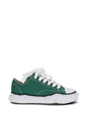 Maison MIHARA YASUHIRO Peterson canvas low-top sneakers - Green