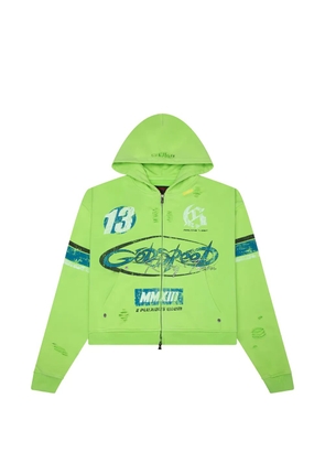 GODSPEED Speedway zip-up hoodie - Green