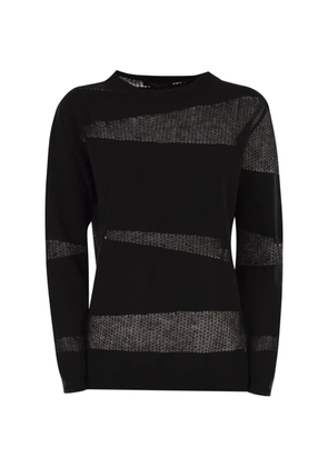 Fabiana Filippi crew-neck sweater - Black