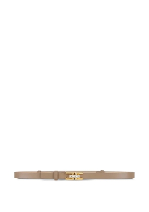 Elisabetta Franchi logo-buckle belt - Neutrals