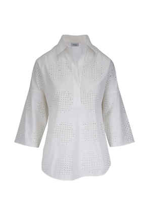 Akris Punto cutout blouse - White
