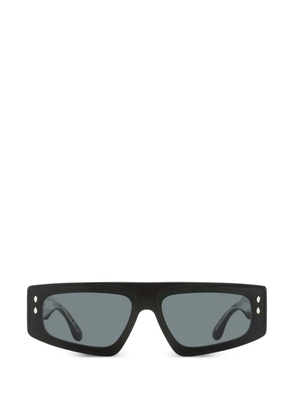 Isabel Marant Eyewear geometric-frame sunglasses - Black