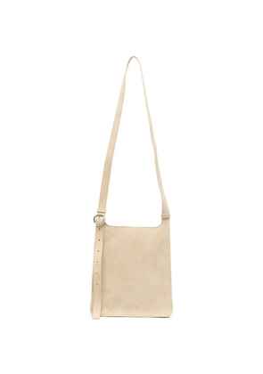 Jacquemus buckle-detail messenger bag - Neutrals