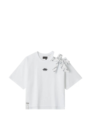 Musium Div. Bow Embroidered T-shirt - White