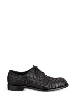 Officine Creative Rugged 007 leather derby shoes - Black