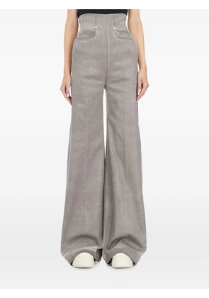 Rick Owens DRKSHDW high-waist wide-leg jeans - Grey