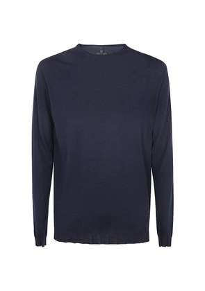MD75 crew-neck pullover - Blue