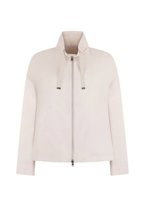 Herno high-collar zip-up jacket - Neutrals